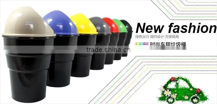 Suitable Outdoor Usage MINI Car Trash Can Plastic Trash Can
