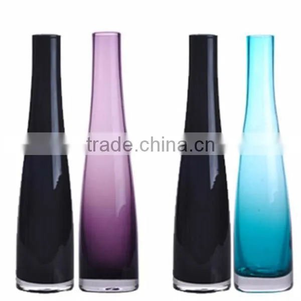 Hot sale glass ball vase clear glass ball vase
