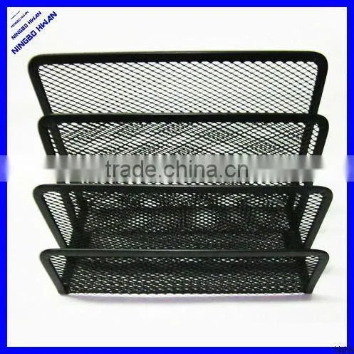 2014 best selling 3 tier sturday office metal mesh document tray,metal paper file tray