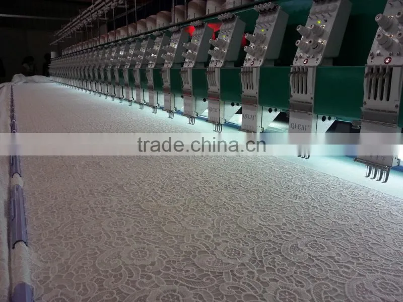 TP433 flat lace computerized embroidery machine