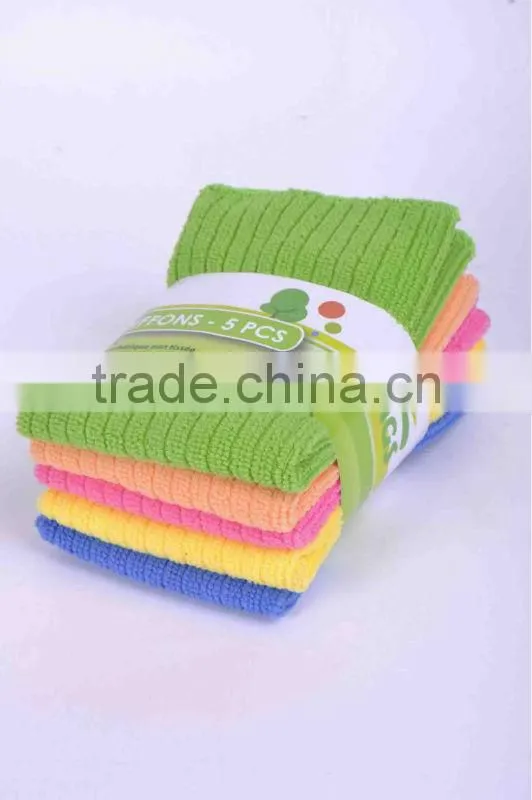 15*15*0.4CM Natural Cellulose Polypropylene Healthy Microfiber Cleaning Cloth