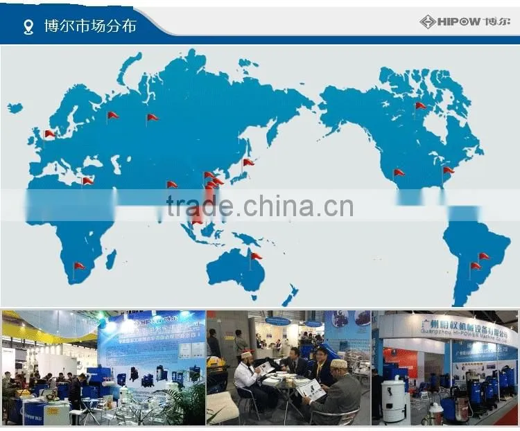 Three head floor grinder machine for epoxy floor