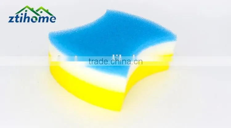 3layer magic cleaning sponge,3pcs as one pack
