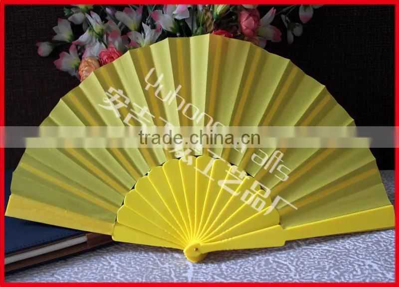 Spanish style plastic crafts hand fan