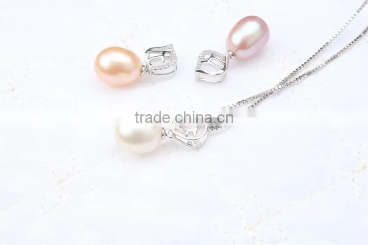 heart shap Pearl Pendants