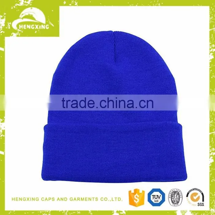 custom high quality sport beanie logo
