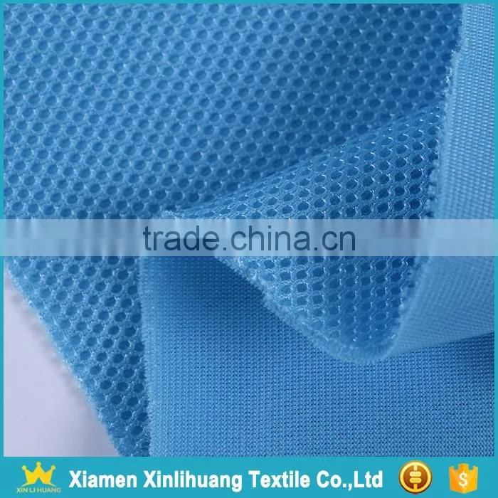 Hot Sale Knitted 100 Polyester Air Mesh Lining Fabric for Sportswear