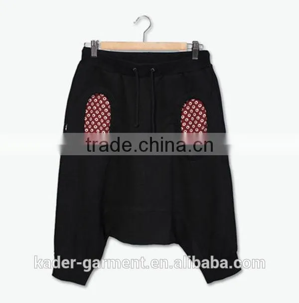 Trendy Harem Pants Capri Pants Hip Hop Pants Cotton Shorts