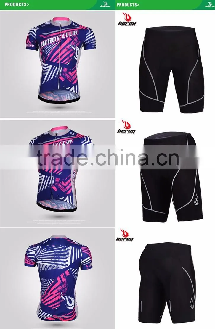 BEROY men's mountain bike racing clothing suit short sleeve
