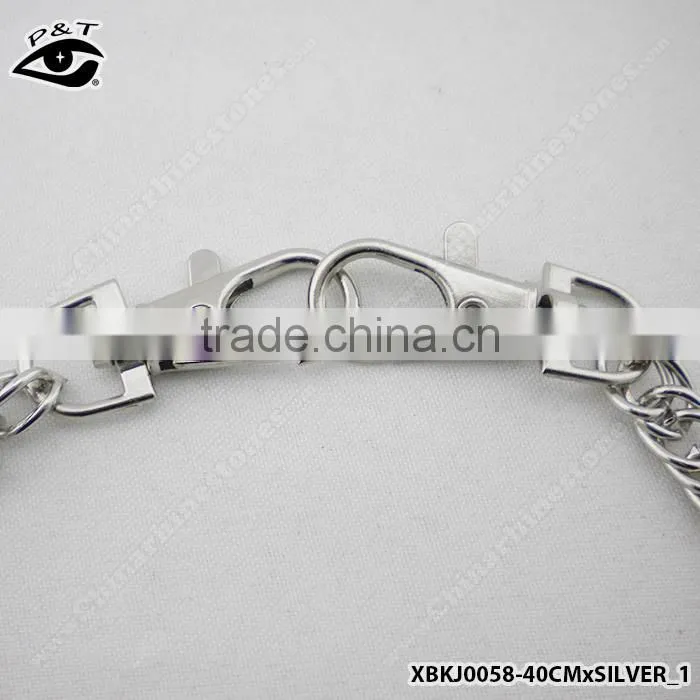40cm Silver Color metal chain for handbag shoes jewelry