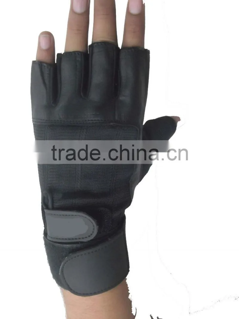 Top Quality Gaot Leather Weight Lifting Gloves