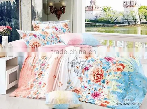 China supplier romantie bedding harely davidson comforter set cotton bedding set