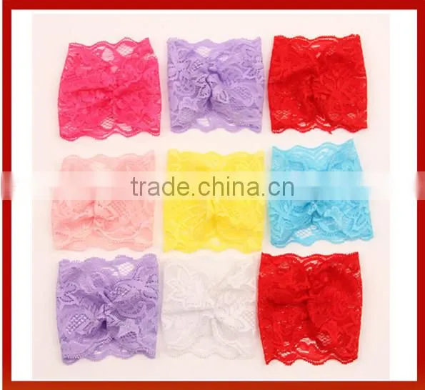 2015 New Fancy Lace Slap Wrist Band For Wedding/Rose Pattern Cotton Wide Elastic Lace Wrist Band
