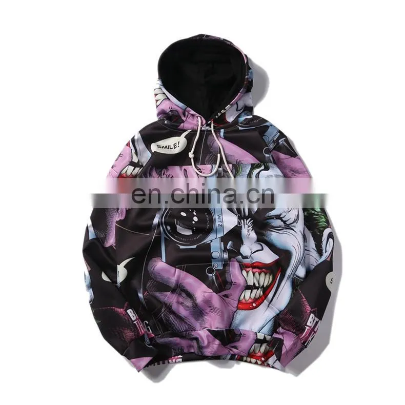 OEM Custom Printed Breathable Oversized Dry Fit Hoodies With Cotton