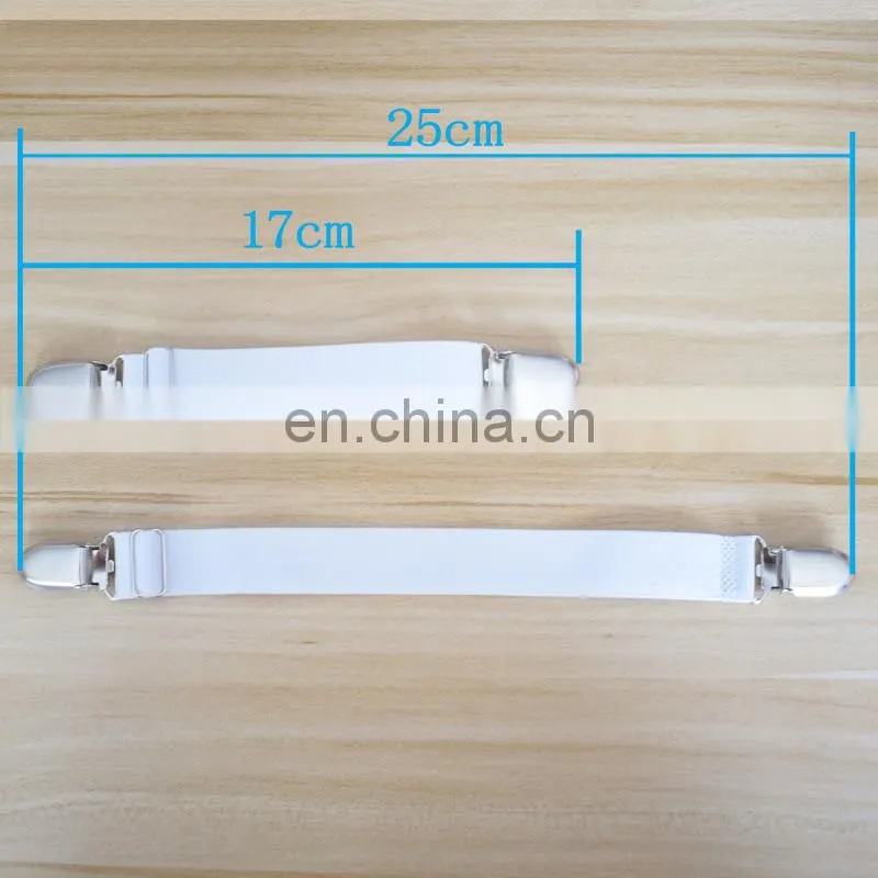 Fashion hot sale Set 4 Adjustable Mattress Pad Cover holders Bed Sheet Cover Straps holders
