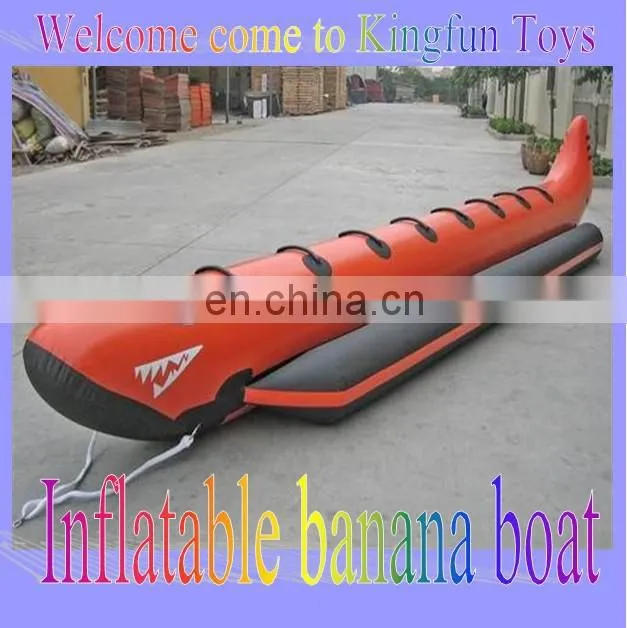 5 person pvc raft inflatable banana boat