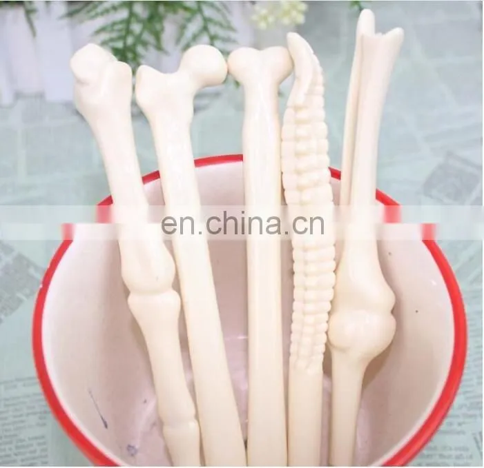Eastsun Stationery Pen 12 Zodiac Signs Engraved Bone Shape Ball Pen