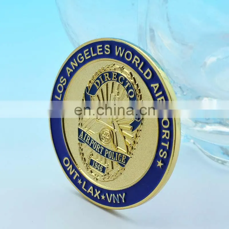 Promotional metal gold sovereign coin