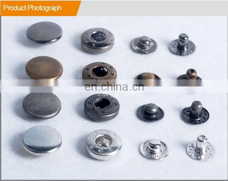 Spring Metal Snap Button BM10152