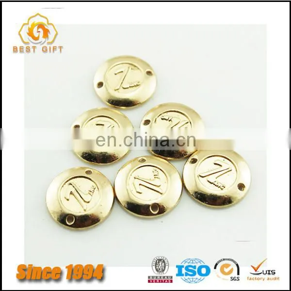 Guangdong Factory Wholesale Custom Garment Accessories Jacket Metal Logo Zipper Pulls