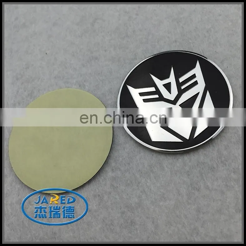 Custom car stickers chrome car logo and their name