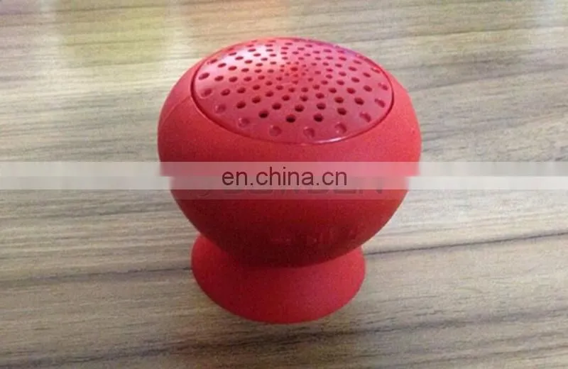 140mm 3W Bass Support Card Cute Silicone Sucker Wireless Mini Speaker
