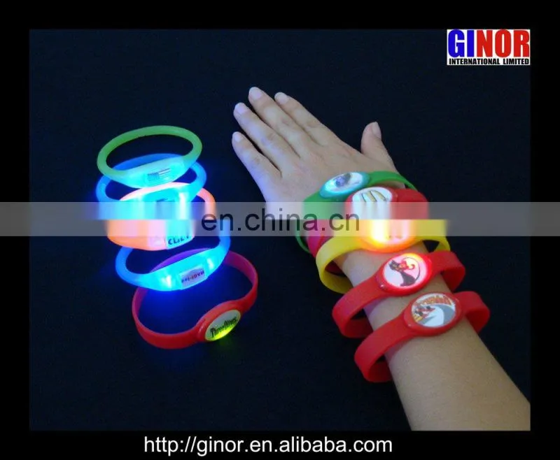 novelty led flash bracelets