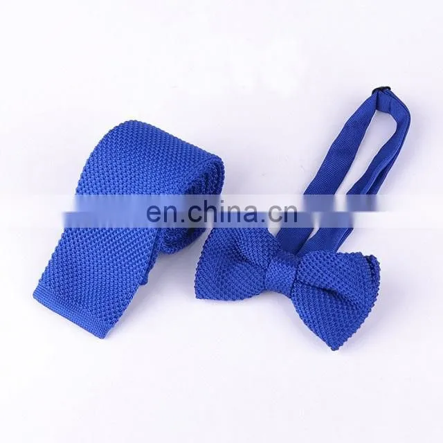 cheap pre-tied silk knitted bowtie