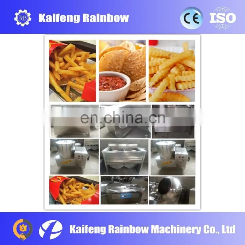 Widely Used Hot Sale Deoiling machine small scale potato chips machine,chips making machine potato