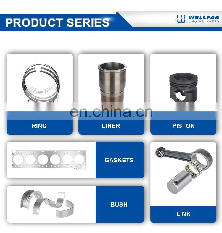 Motorcycle Engine Cylinder Kit For Hondas 125CC 125 Diameter 56.5mm