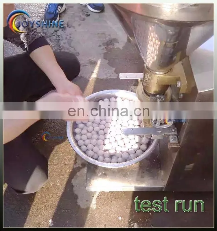 Frequency control fish meat hamburger form machine