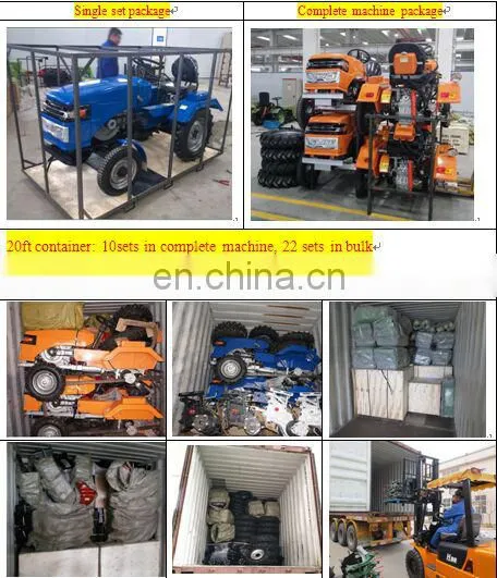 Newest agriculture mini 2wd tractor on sale