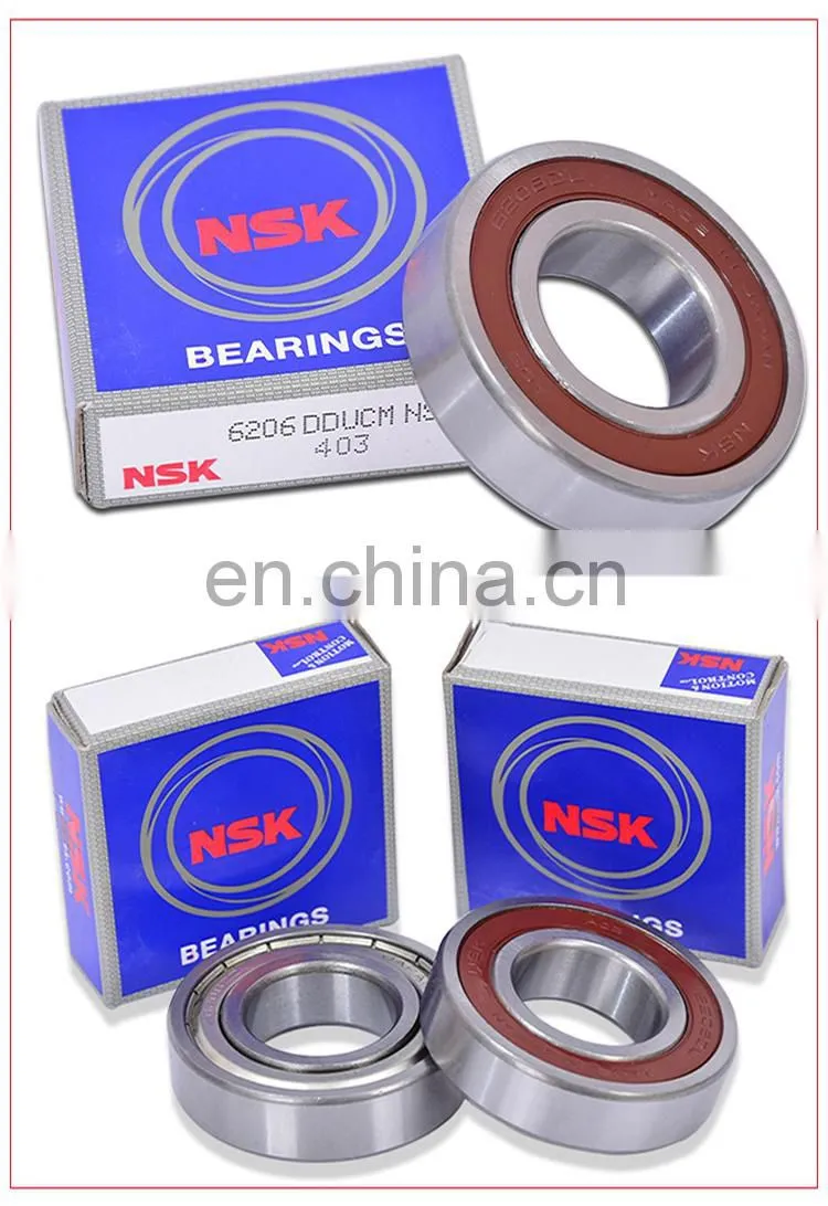 6201ddu nsk original nsk chrome steel bd20 15dwa 6304 6003 skateboard bearing types and names 6207