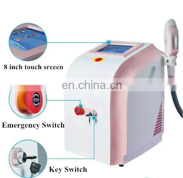 Newest product Portable 360 magneto-optical E-Light ipl hair removal skin rejuvenation machine