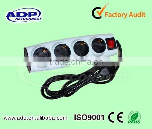 Top-selling factory price power socket multi gang with switch