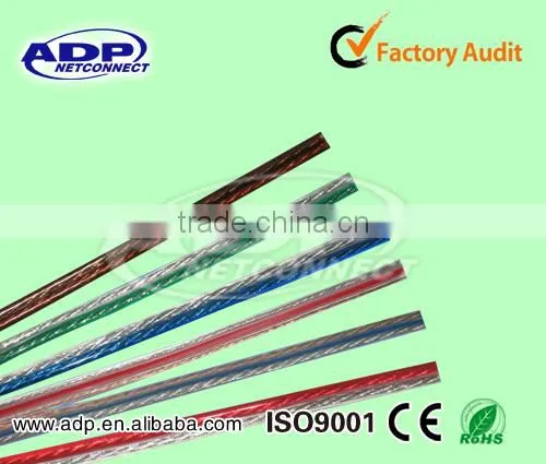 Speaker Flex 1.5mm2 Speaker Cable - Transparent 100m