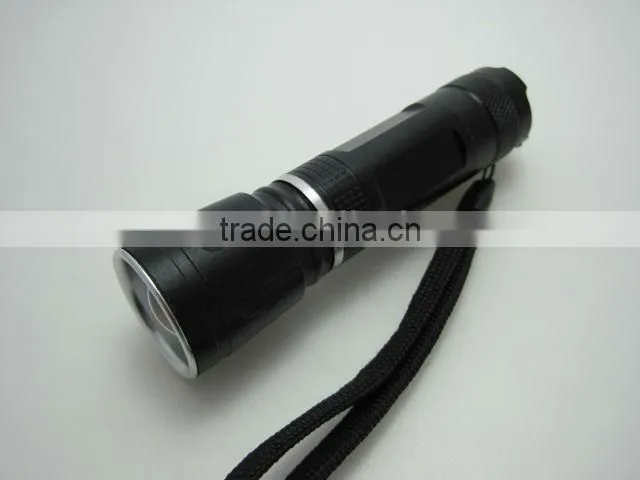 High power aluminium zoom Cree LED torch