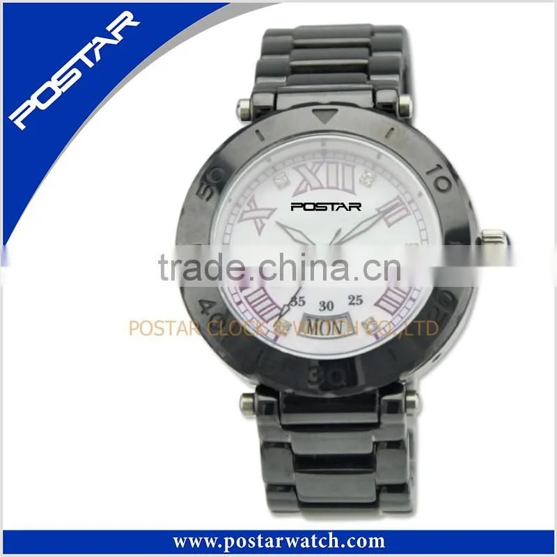 2016 Newest Design Ceramic Watch White Dial Ceramic Watch