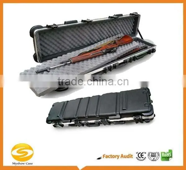 53" Long Molded ABS Shotgun Rifle case with high density foam pading