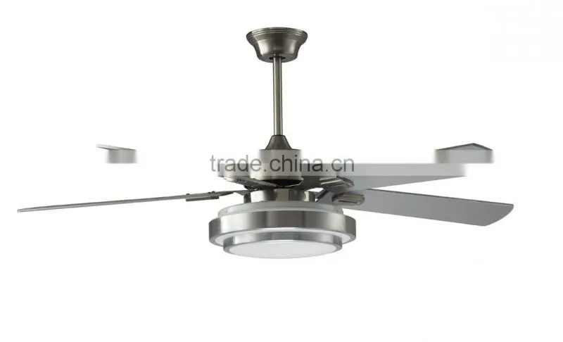 Luxury high quality kitchen living room ceiling fan with light