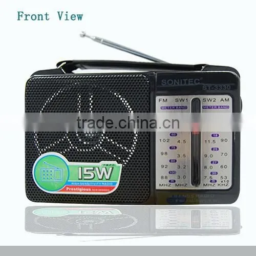 2015 China Hot Sell Factory Portable Speaker Am Fm Pocket Radio