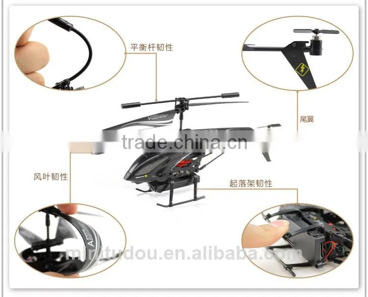 WL S977 3.5 CH Radio remote Control Metal Gyro rc Helicoptero With Camera