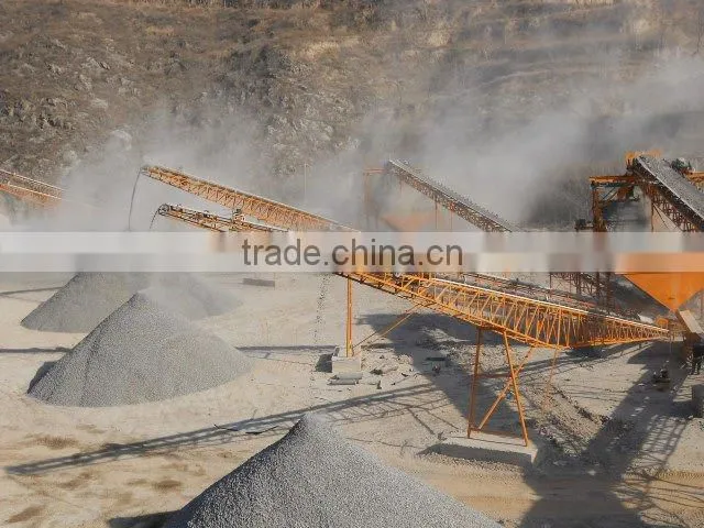 High quality rubber belt conveyor used in quarry and mining industry