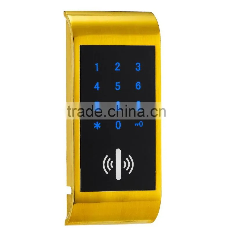 Zinc alloy intelligent cabinet lock,sauna lock, keyless locks lockers