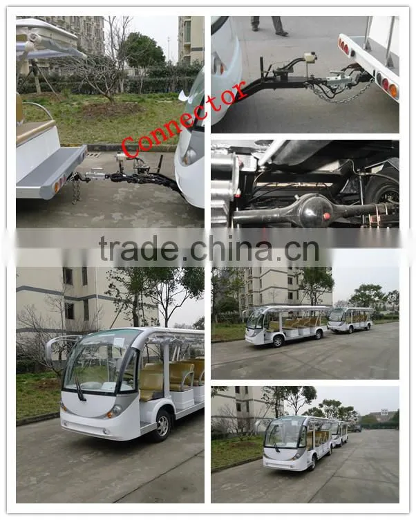 bus train, 29 seater, Electric bus train(EG6158K with trailer),29-PERSON
