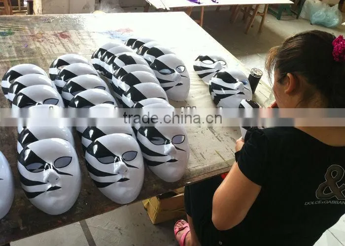 custom blank mask DIY paint mask half face mask