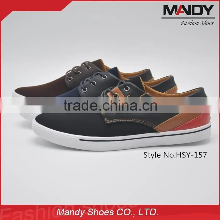 Wholesale high quality classy shoes lace up men fabric shoe