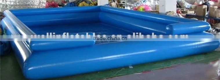inflatable pool with tent