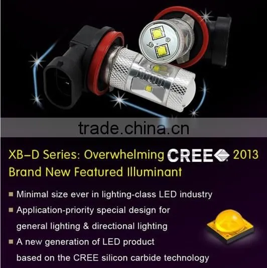 New genaration 7G led fog light 30w 750lm car led bulb light with CR chips 24month warranty