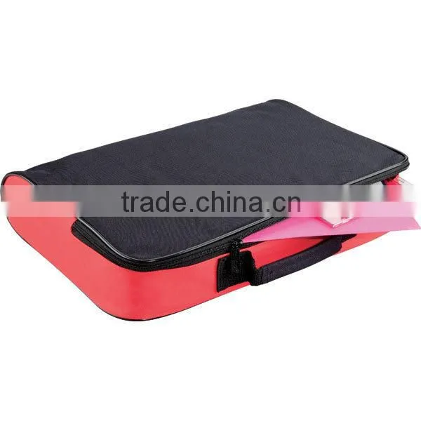personalized printed polyester seminar bag, personal briefcase